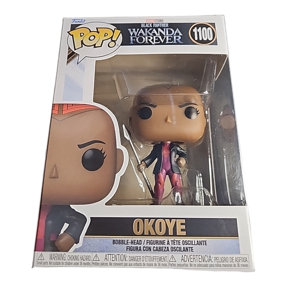 NIB - Funko Pop! Marvel: Black Panther: Wakanda Forever -  Okoye #1100 - Picture 1 of 6